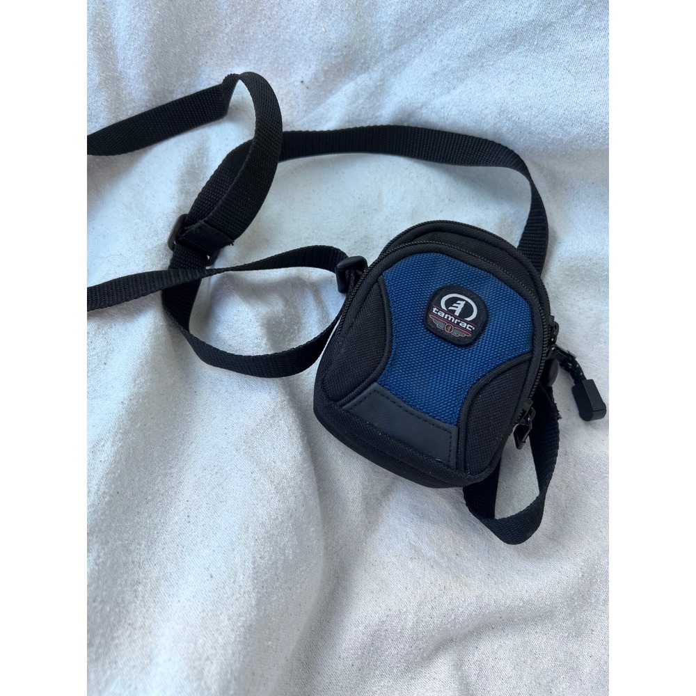 Gorpcore Unisex Tamrac 5214 Digital Camera Bag Pouch Small Blue Black